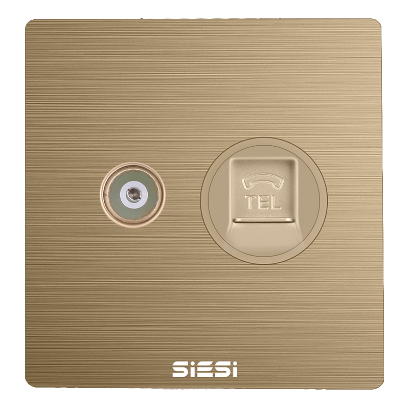 一位电视电话插座-V6富贵金-南宫体育照明官网